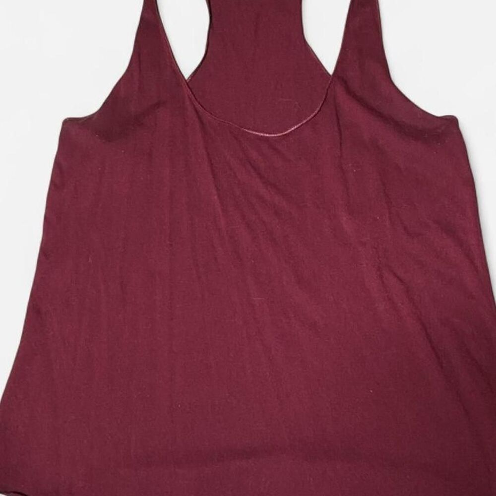 Women's Burgundy tank top